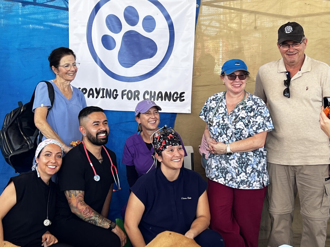 Spaying for Change event.